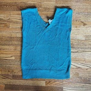 🔑Christian Dior teal short sleeved top